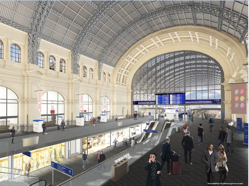 Deutsche Bahn modernisiert Hauptbahnhof frizzfrankfurt